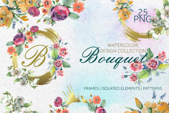 Bouquet Spring Fairy Tale Watercolor Png: Elevate Your Design