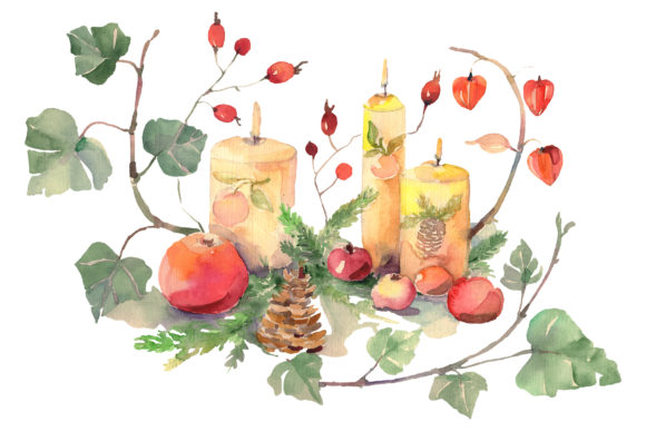 Christmas Bouquet Watercolor PNG: A Versatile Asset for Creative Projects