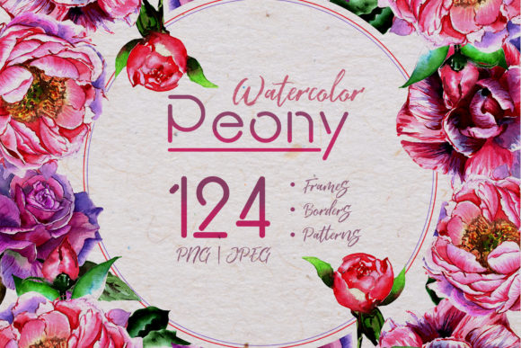 Exploring the Creative Versatility of the Pink Charm Peonies Watercolor Set