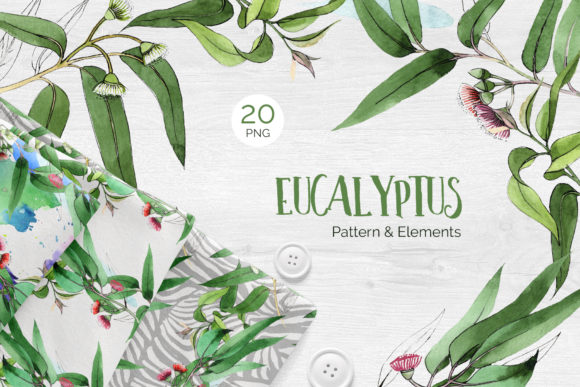 Exploring the Versatility of Eucalyptus Branch Watercolor Png in Modern Design