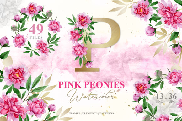 Pink Peonies Watercolor PNG: A Designer’s Guide to Hand-Painted Florals
