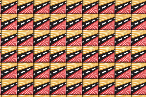 Street Pattern Square Shine: A Versatile Seamless Pattern for Modern Design