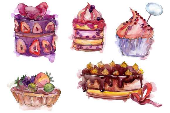 The Art of Catalan Dessert Watercolor: Elevating Creative Projects with Hand-Painted Charm