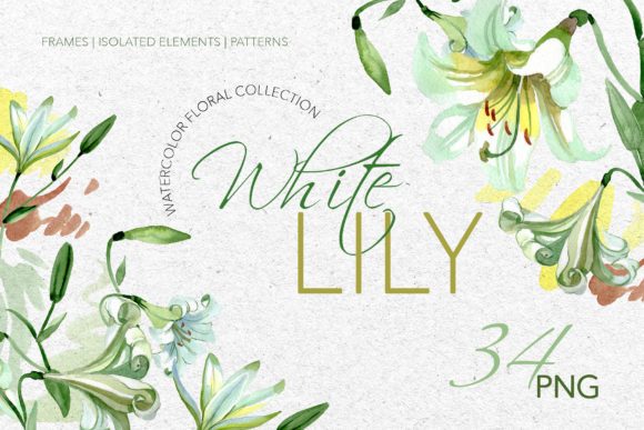 Why Your DIY Projects Deserve Better Than Generic Clipart: A Closer Look at White Lily Watercolor PNG